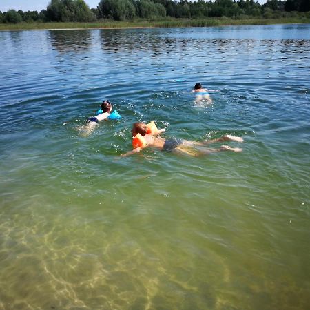 Domki Domek Na Jeziorem Wilczynskim Budzislawskim , Las, Osobno Ogrodzony 2-6 Osob- Klimatyzacja, Ogrzewanie, 62-550 Zygmuntowo Gm Wilczyn Eksteriør billede