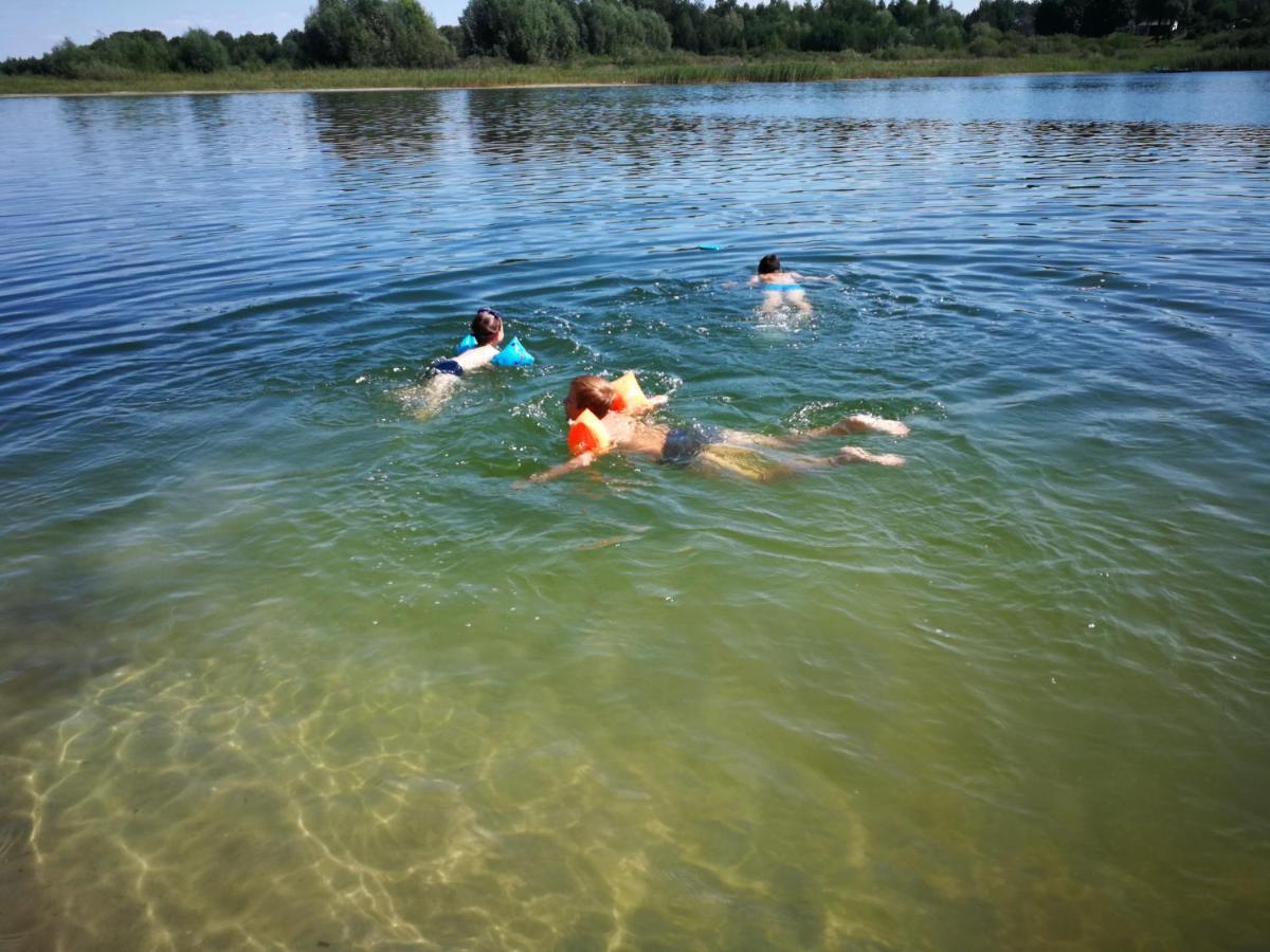 Domki Domek Na Jeziorem Wilczynskim Budzislawskim , Las, Osobno Ogrodzony 2-6 Osob- Klimatyzacja, Ogrzewanie, 62-550 Zygmuntowo Gm Wilczyn Eksteriør billede