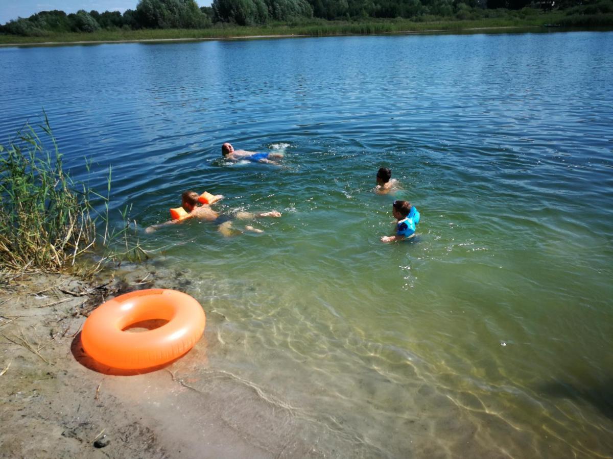 Domki Domek Na Jeziorem Wilczynskim Budzislawskim , Las, Osobno Ogrodzony 2-6 Osob- Klimatyzacja, Ogrzewanie, 62-550 Zygmuntowo Gm Wilczyn Eksteriør billede